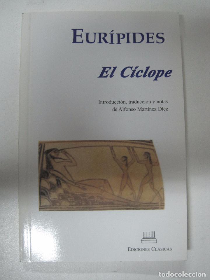 Libros: El C&iacute;clope / Eur&iacute;pides - Foto 1