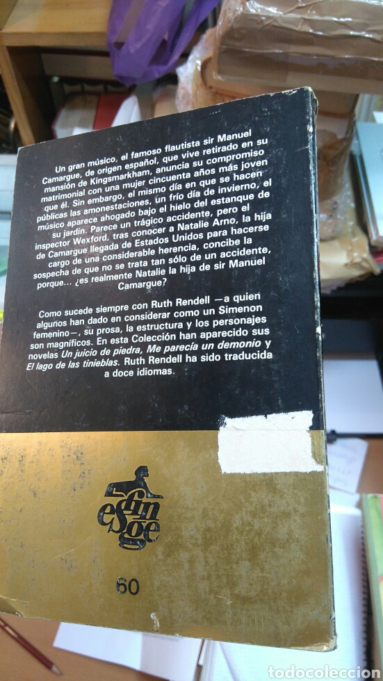 Libros: EL FLAUTISTA DE PAMPLONA - RENDELL, Ruth - Foto 2