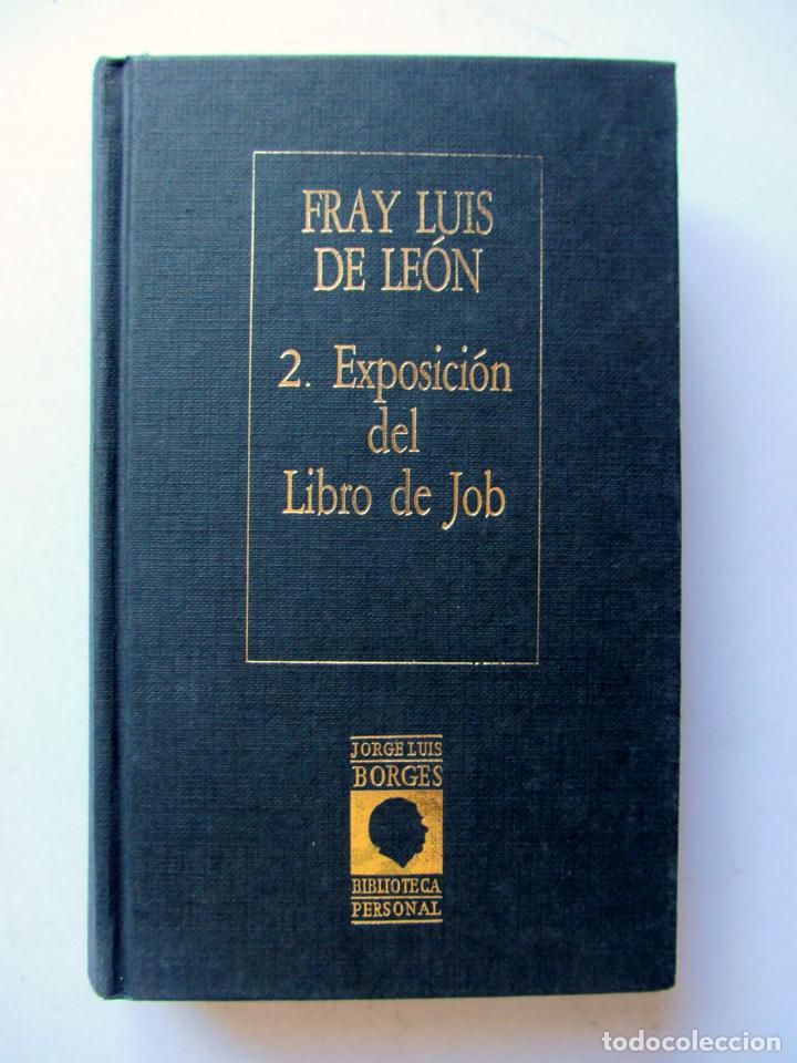 Libros: Fray Luis de Le&oacute;n. 2.Exposici&oacute;n del Libro de Job. - Foto 1