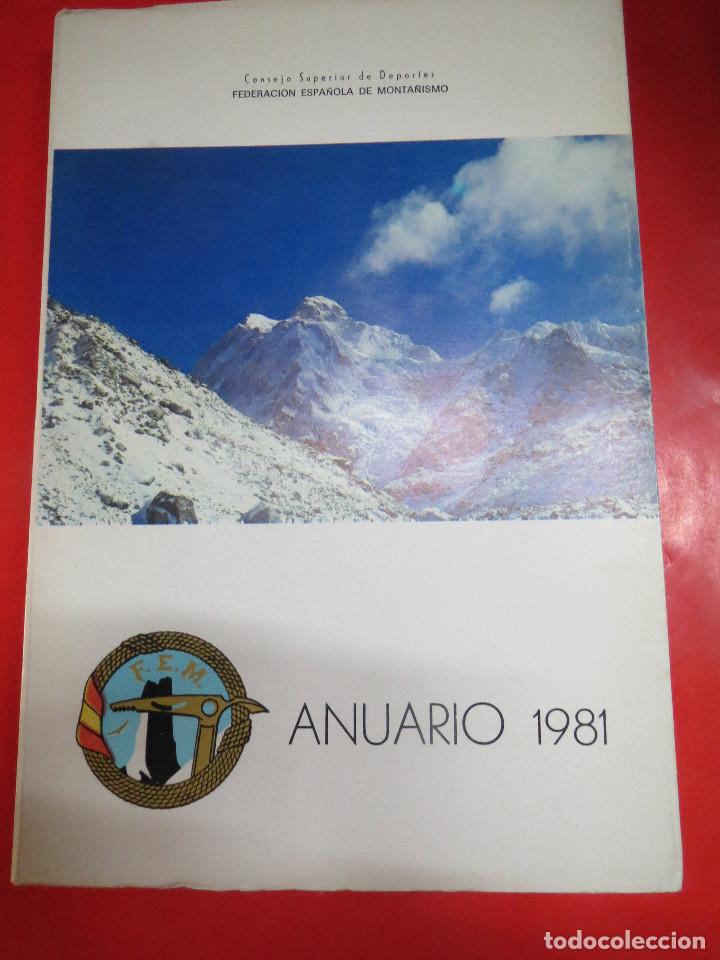 B&uuml;cher: FEDERACION ESPA&Ntilde;OLA DE MONTA&Ntilde;ISMO.ANUARIO 1981.