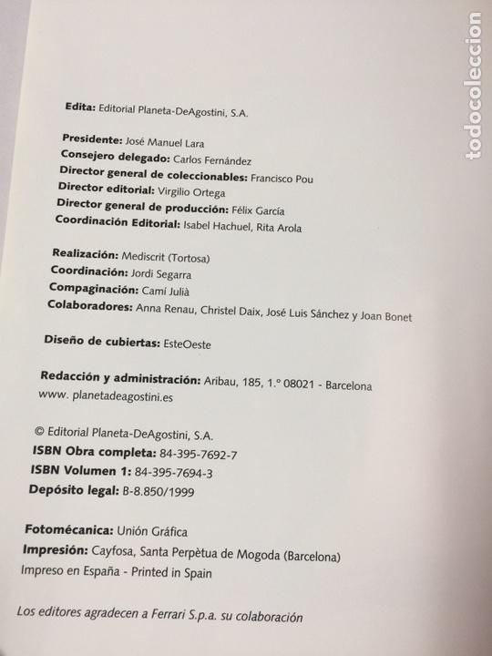 Libros: EL MITO FERRARI. PLANETA AGOSTINI. TOMO 1-2. - Foto 3