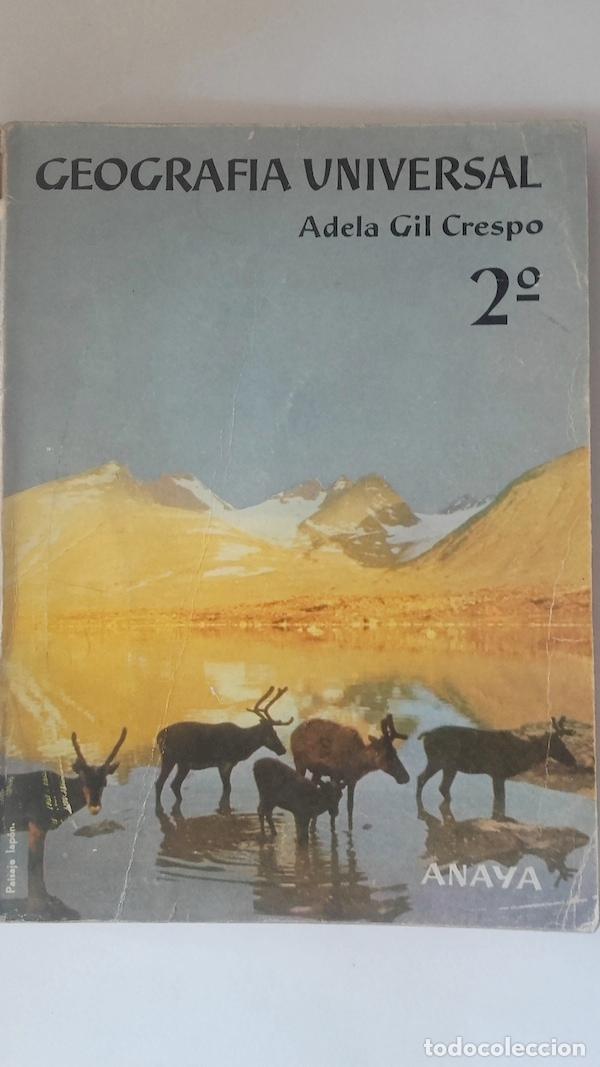 Libros: Geograf&iacute;a Universal 2&ordm; - Adela Gil Crespo - Foto 1