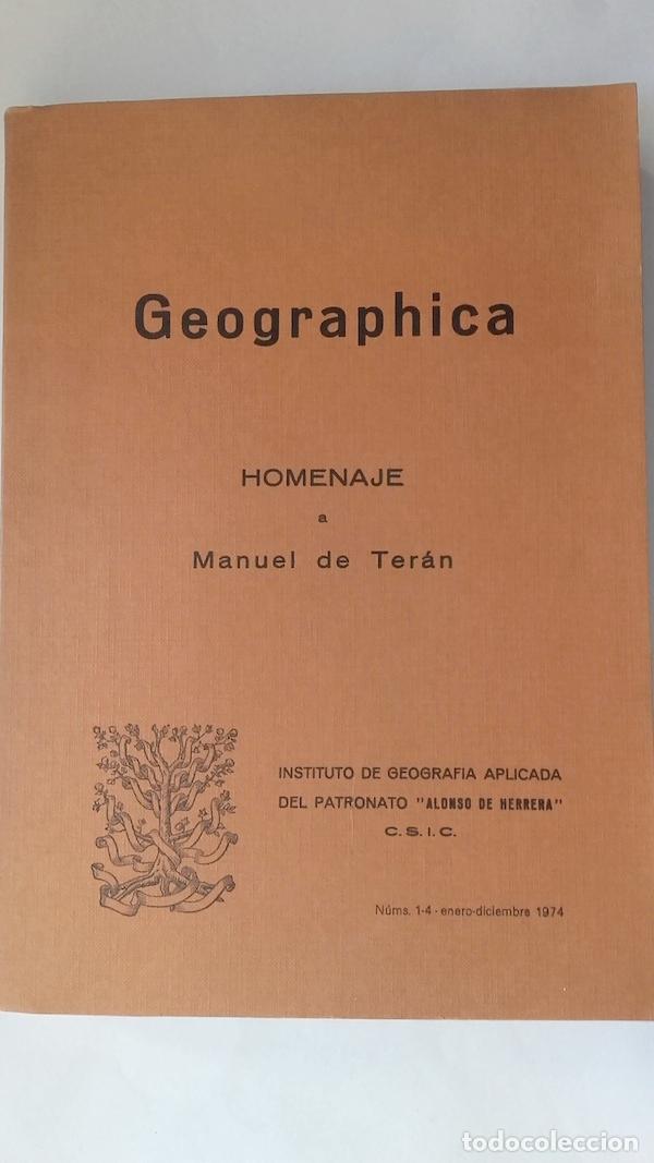 Libros: Geographica. Homenaje a Manuel de Ter&aacute;n - Foto 1