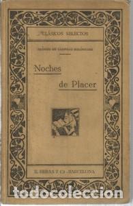 Libros: Noches de placer - DE CASTILLO SOLORZANO, ALONSO - Foto 1