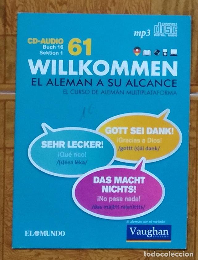 Libros: Willkommen. El aleman a su alcance: CD n&ordm; 61 - OFERTAS DOCABO - Foto 1