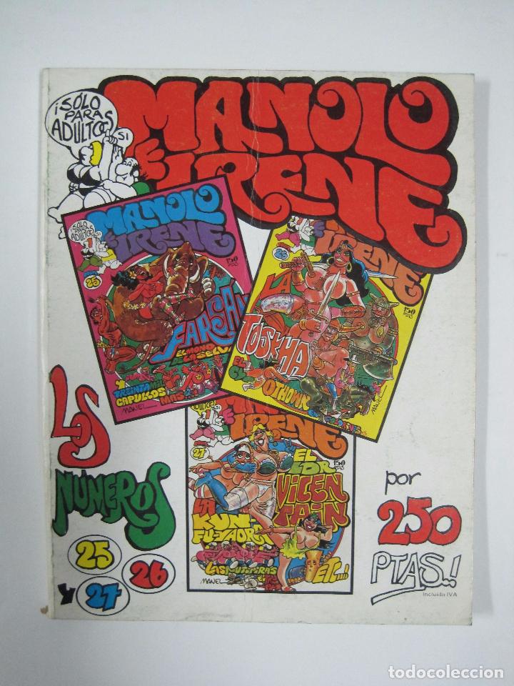 Libros: Manolo e Irene, tomito con los n&uacute;meros: 25, 26 y 27/ Manel - Foto 1