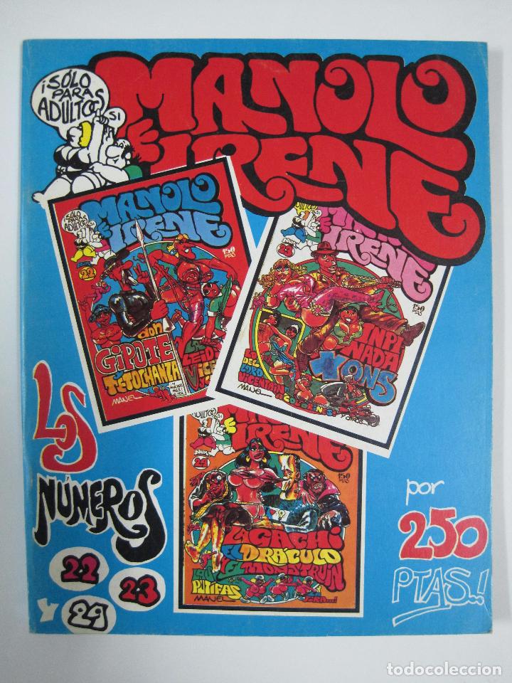 Libros: Manolo e Irene, tomito con los n&uacute;meros: 22, 23 y 24/ Manel - Foto 1