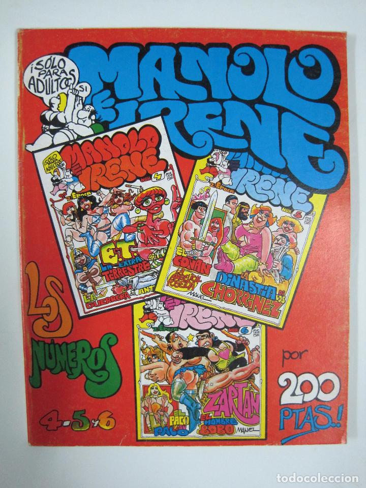 Libros: Manolo e Irene, tomito con los n&uacute;meros: 4,5 y 6/ Manel - Foto 1