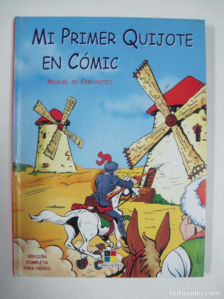 Libros: Mi primer Quijote en c&oacute;mic/ Cervantes Saavedra, Miguel de - Foto 1
