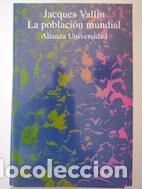 Libros: La poblaci&oacute;n mundial - Jacques Vallin - Foto 1