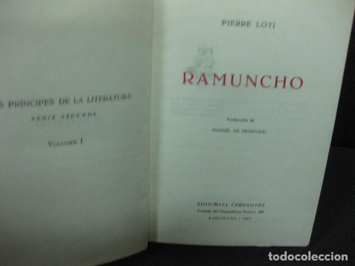 Libros: RAMUNCHO. PIERRE LOTI. EDITORIAL CERVANTES 1944 - Foto 2