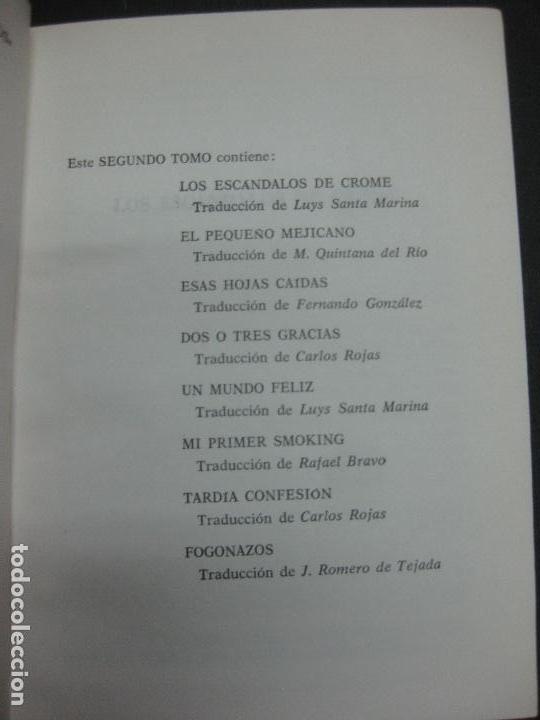 Libros: ALDOUS HUXLEY. NOVELAS. TOMO II. EDITORIAL PLANETA 1971 - Foto 2