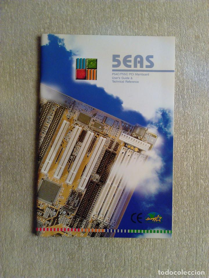 Libros: Manual de usuario Placa 5EAS PCI P54C-P55C. En perfecto estado. Impecable. - Foto 1