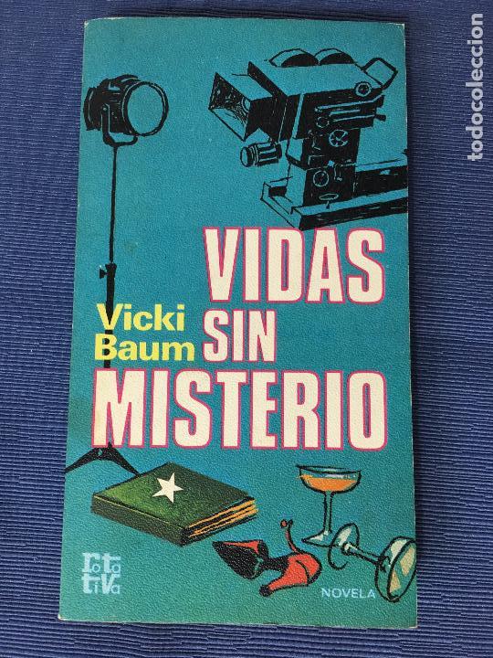 Libros: VIDAS SIN MISTERIO de Vicki Baum  -1976 - Foto 1