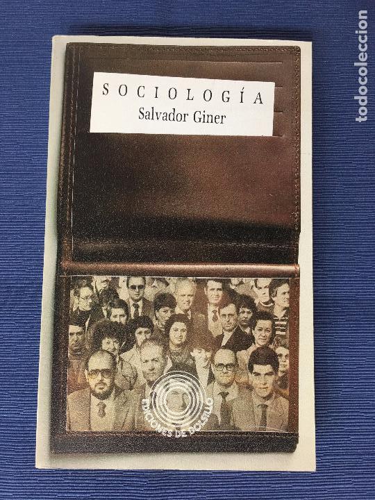 Libros: SOCIOLOGIA de Salvador Giner  -1976 - Foto 1