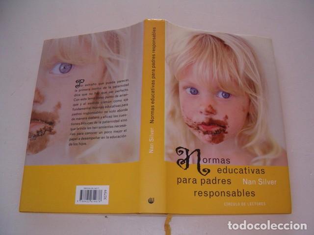 Libros: NAN SILVER. Normas educativas para padres responsables. RMT80496. - Foto 1