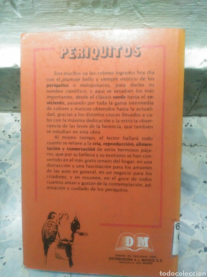 Libros: Periquitos, autor: W. Crawford,ed: dm - Foto 2