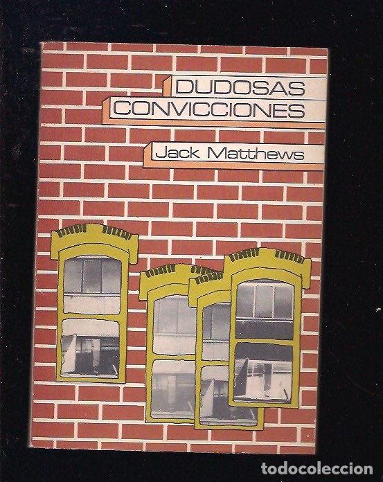 Libros: DUDOSAS CONVICCIONES - MATTHEWS, JACK - Foto 2