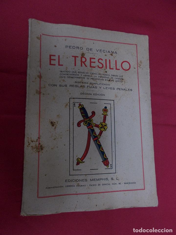 Libros: EL TRESILLO. PEDRO DE VECIANA. EDICIONES MENPHIS, 1943. - Foto 1