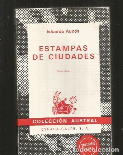 Libros: ESTAMPAS DE CIUDADES - AUNOS, EDUARDO - Foto 2