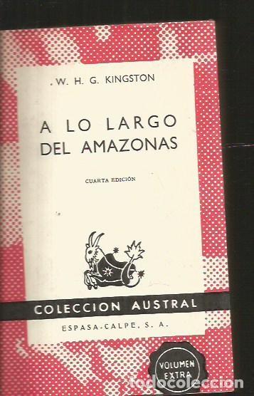 Libros: A LO LARGO DEL AMAZONAS - KINGSTON, W. H. G. - Foto 2
