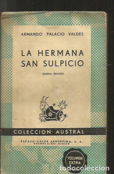 Libros: HERMANA SAN SULPICIO - LA - PALACIO VALDES, ARMANDO - Foto 1
