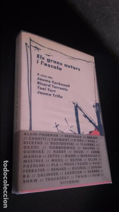 Libros: ELS GRANS AUTORS I L`ESCOLA. VV.AA. EUMO 1987. 420 PP. - Foto 1
