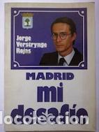 Libros: Madrid, mi desaf&iacute;o - Jorge Verstrynge Rojas - Foto 1