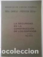 Libros: La seguridad en la construcci&oacute;n de los edificios - Diego Andreoni - Foto 1