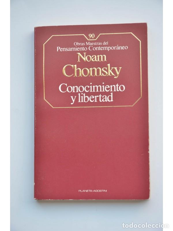 Libros: Conocimiento y libertad - CHOMSKY, Noam - Foto 1