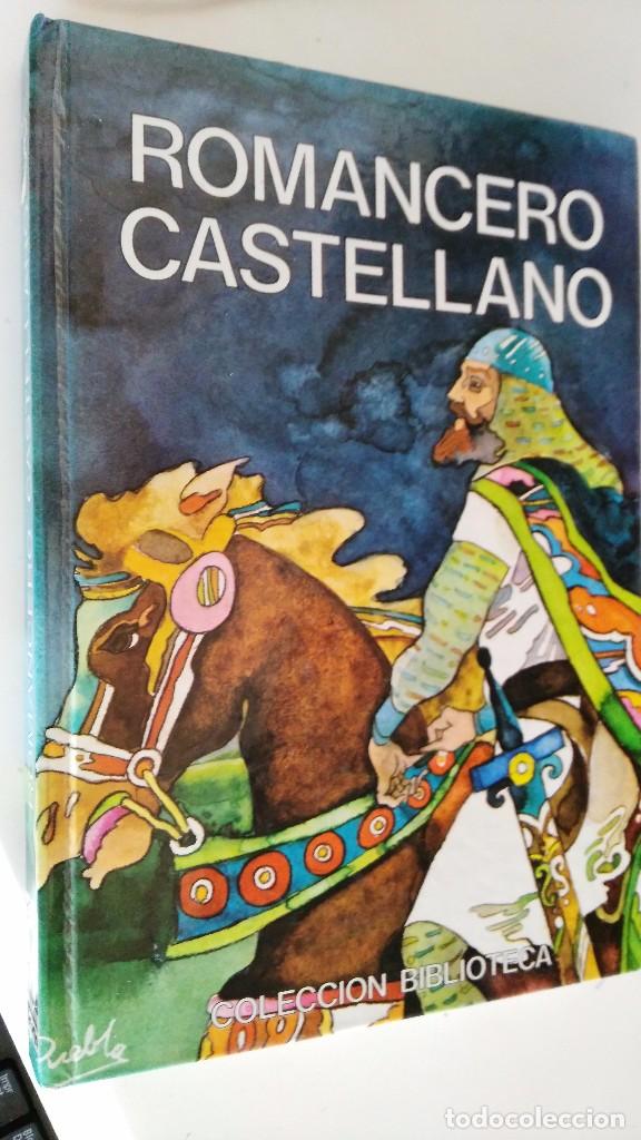 Libros: Romancero Castellano, colecci&oacute;n biblioteca - nebrija - Foto 1