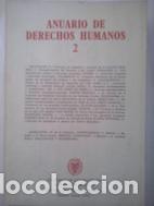 Libros: Anuario de derechos humanos 2 - VVAA - Foto 1