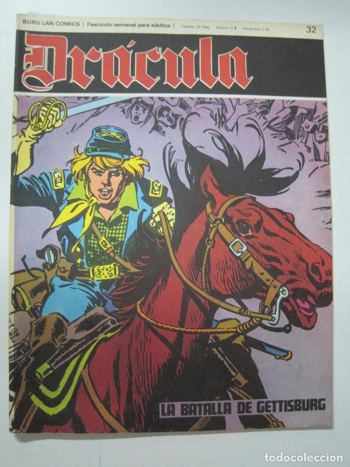 Libros: Dr&aacute;cula, la batalla de Gettisburg, n&ordm; 32, fasciculo semanal