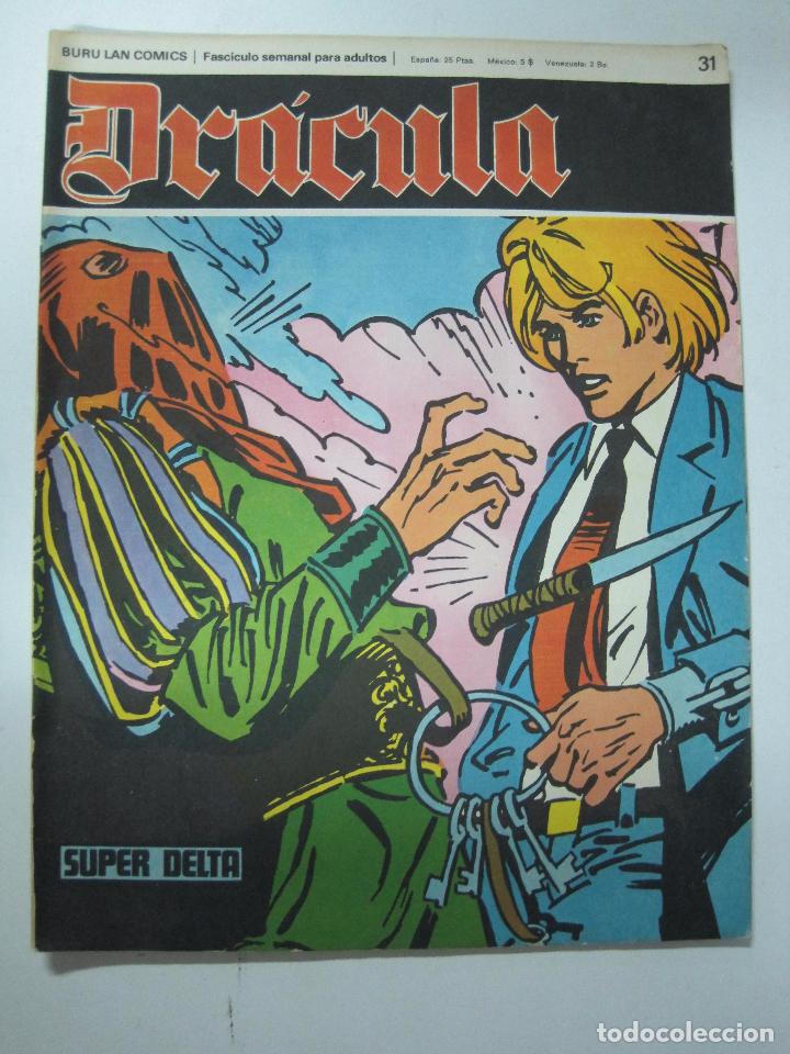 Libros: Dr&aacute;cula, super Delta, n&ordm; 31 fasc&iacute;culo semanal - Foto 1