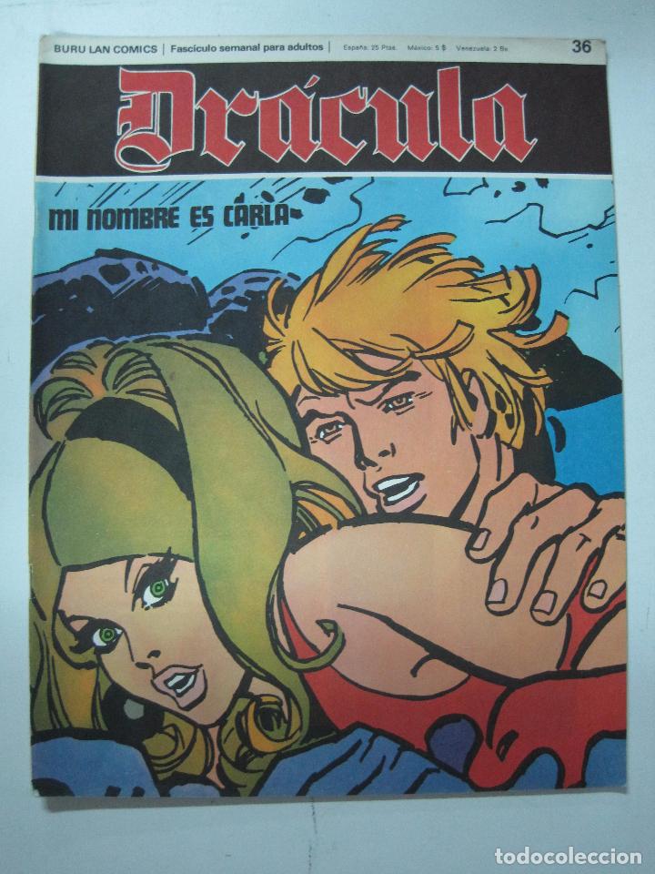 Libros: Dr&aacute;cula, mi nombre es Carla, n&ordm; 36 fasciculo semanal
