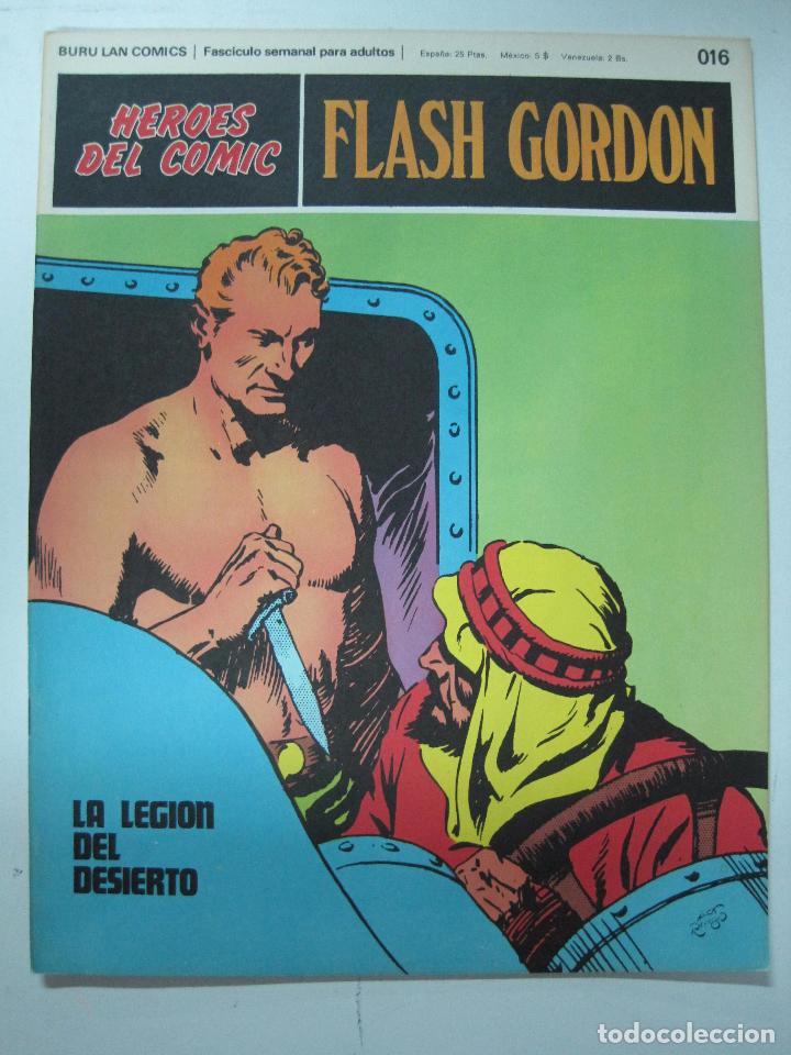Libros: Flash Gordon, Heroes del Comic, la legi&oacute;n del desierto n&ordm; 016 - Foto 1