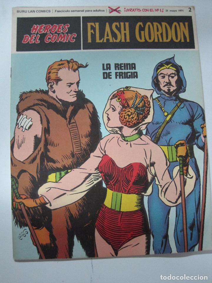 Libros: Flash Gordon, HJeroes del Comic, la reina de Frigia n&ordm; 2 - Foto 1