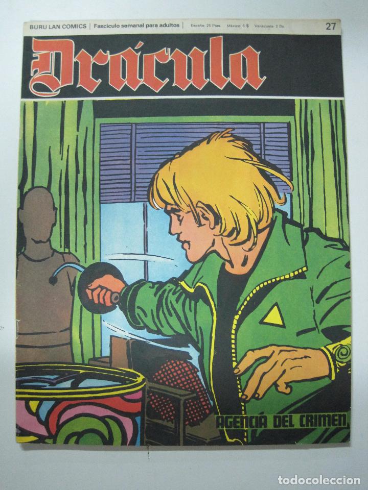 Libros: Dr&aacute;cula, agencia del crimen, fasciculo semanal n&ordm; 27