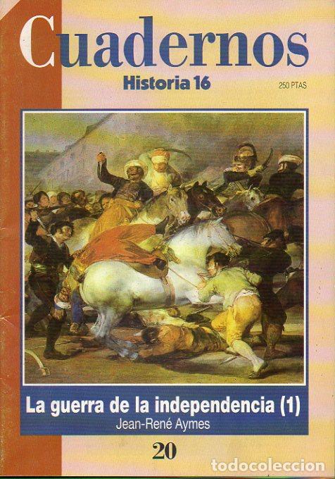 Libros: CUADERNOS HISTORIA 16. 20. LA GUERRA DE LA INDEPENDENCIA (I). - Foto 1