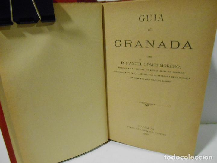 Libros: G&Oacute;MEZ MORENO, Manuel.- - Gu&iacute;a de Grananda. - Foto 1