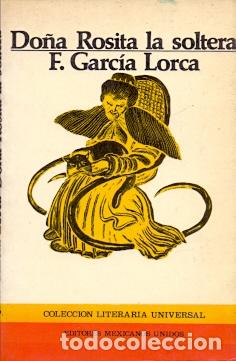 Libros: Do&ntilde;a Rosita la soltera - Garc&iacute;a Lorca, F. - Foto 1