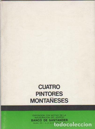 Libros: Cuatro pintores monta&ntilde;eses - NO CONSTA AUTOR - Foto 1