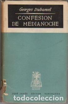 Libros: Confesi&oacute;n de medianoche - Duhamel, Georges - Foto 1