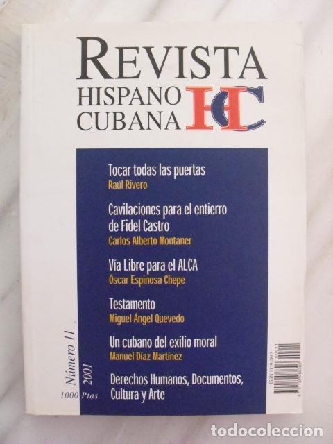 Libros: REVISTA HISPANO CUBANA. N&ordm; 11. A&Ntilde;O 2001. - Foto 1