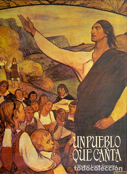 Libros: Un Pueblo que Canta - Llano Gorostiza, Manuel - Foto 1