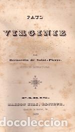 Libros: Paul et Virginie - Saint-Pierre, Bernardin de - Foto 1