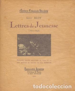 Libros: Lettres de Jeunesse - Bloy, L&eacute;on - Foto 1