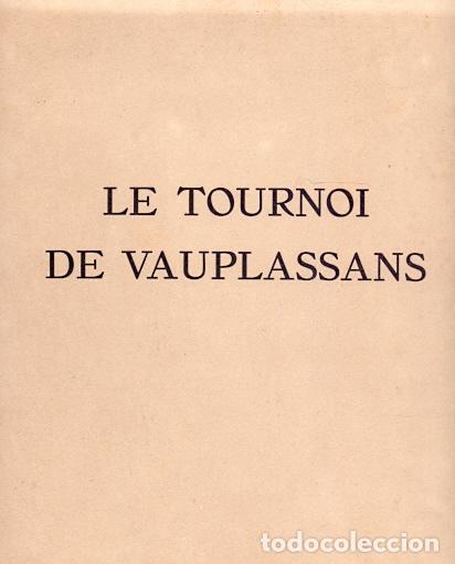 Libros: Le Tournoi de Vauplassans - Maindron, Maurice - Foto 1