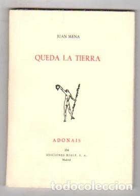 Libros: Queda la tierra - Mena, Juan - Foto 1