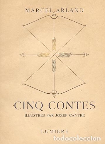 Libros: Cinq Contes - Arland, Marcel - Foto 1